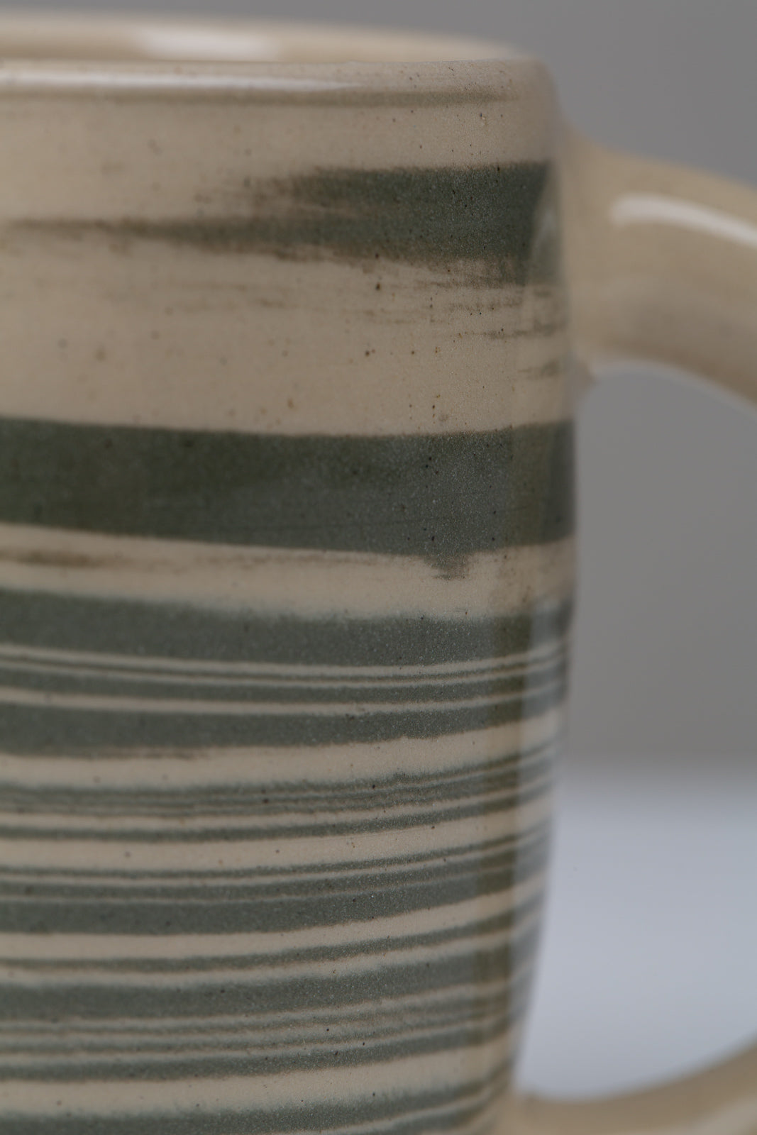 "Marble" Tasse - grün marmoriert