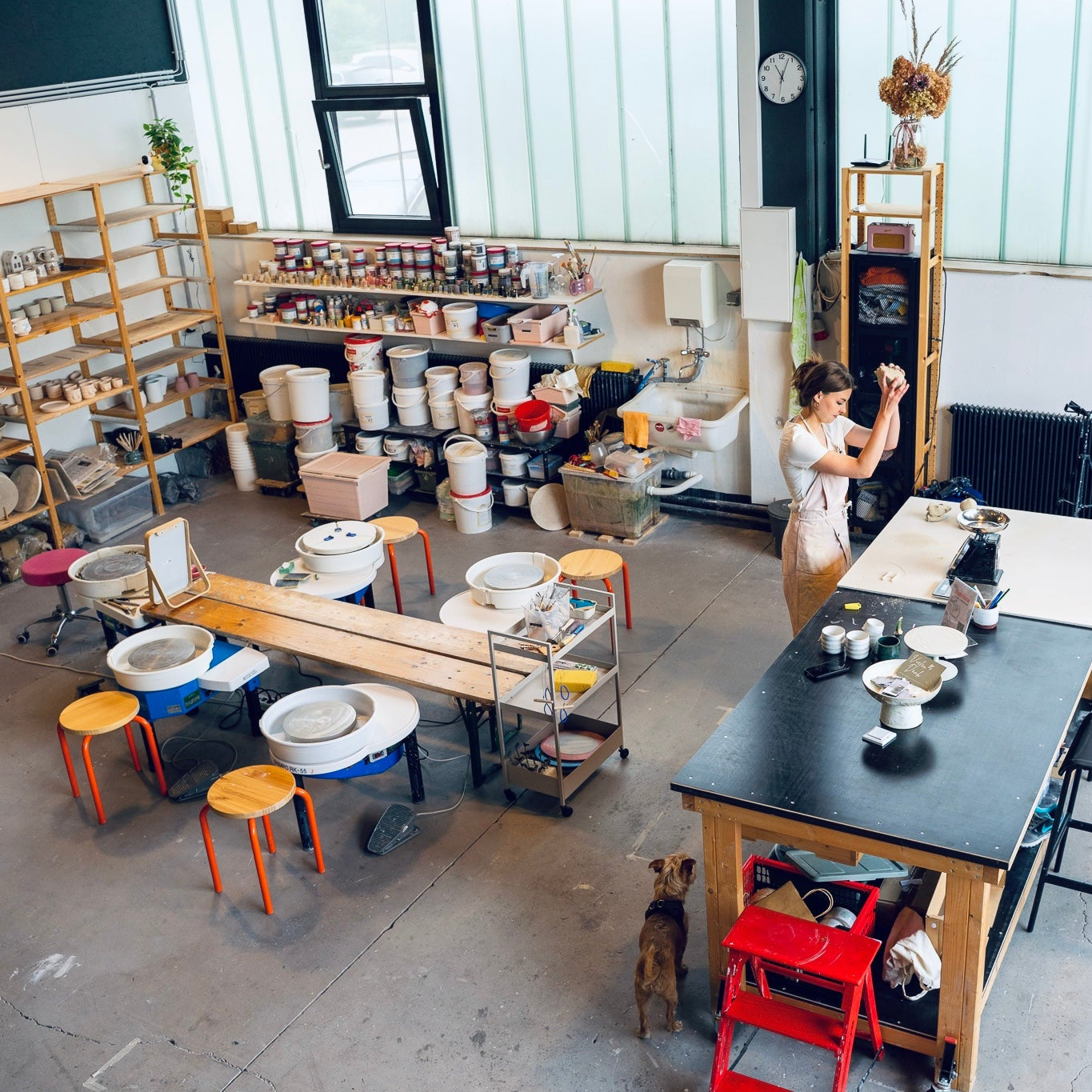 NEU: Offenes Studio an der elektrischen Drehscheibe 22.10.25 (18-20 Uhr)