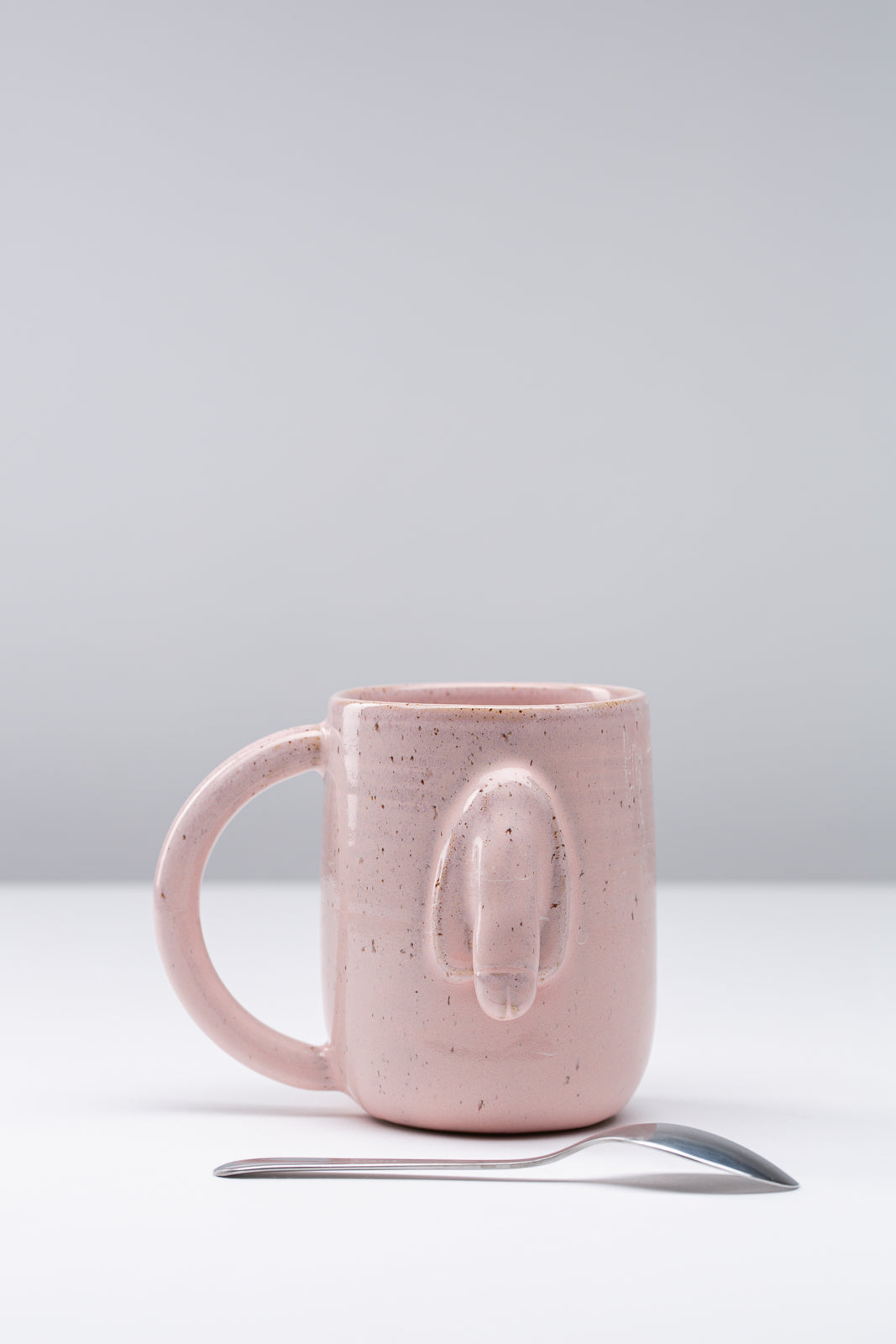 "Willy" Tasse L - Rosa gepunktet