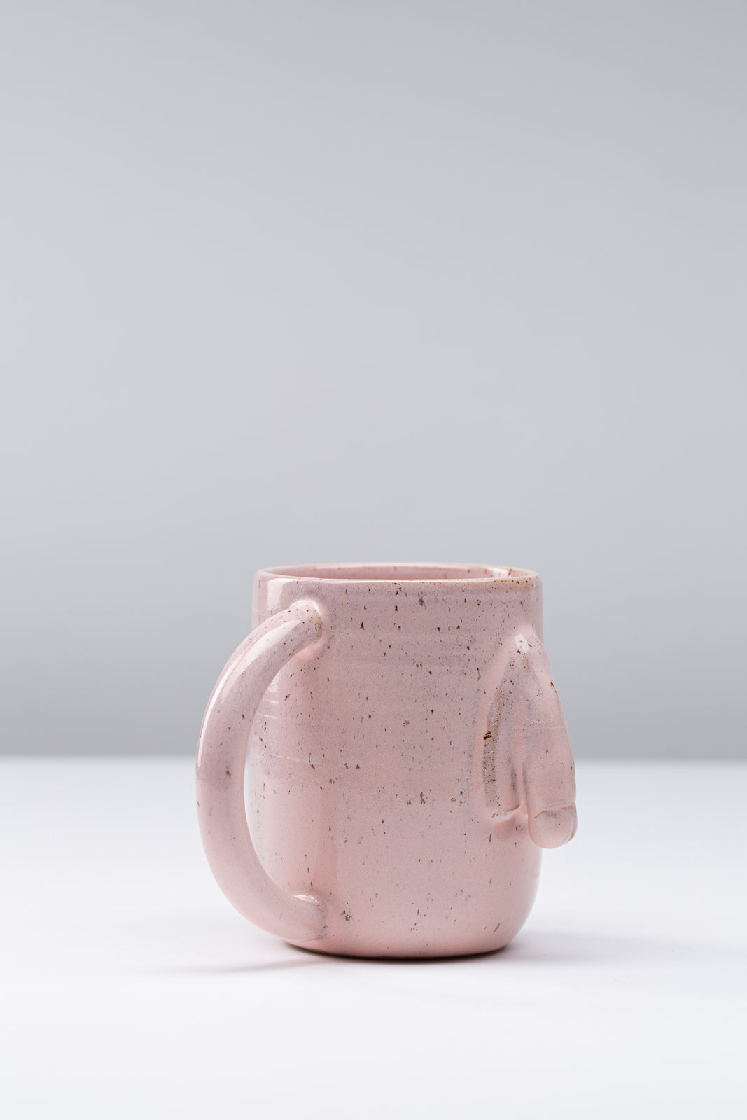"Willy" Tasse L - Rosa gepunktet