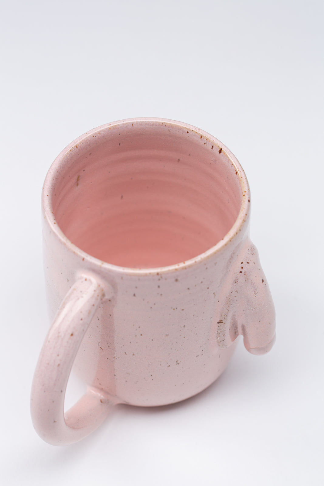 "Willy" Tasse L - Rosa gepunktet