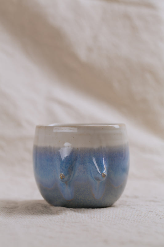 "Boobie" Becher M - Eisblau