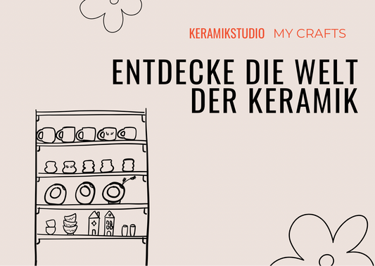 m.Y crafts Gutschein - Entdecke die Welt der Keramik