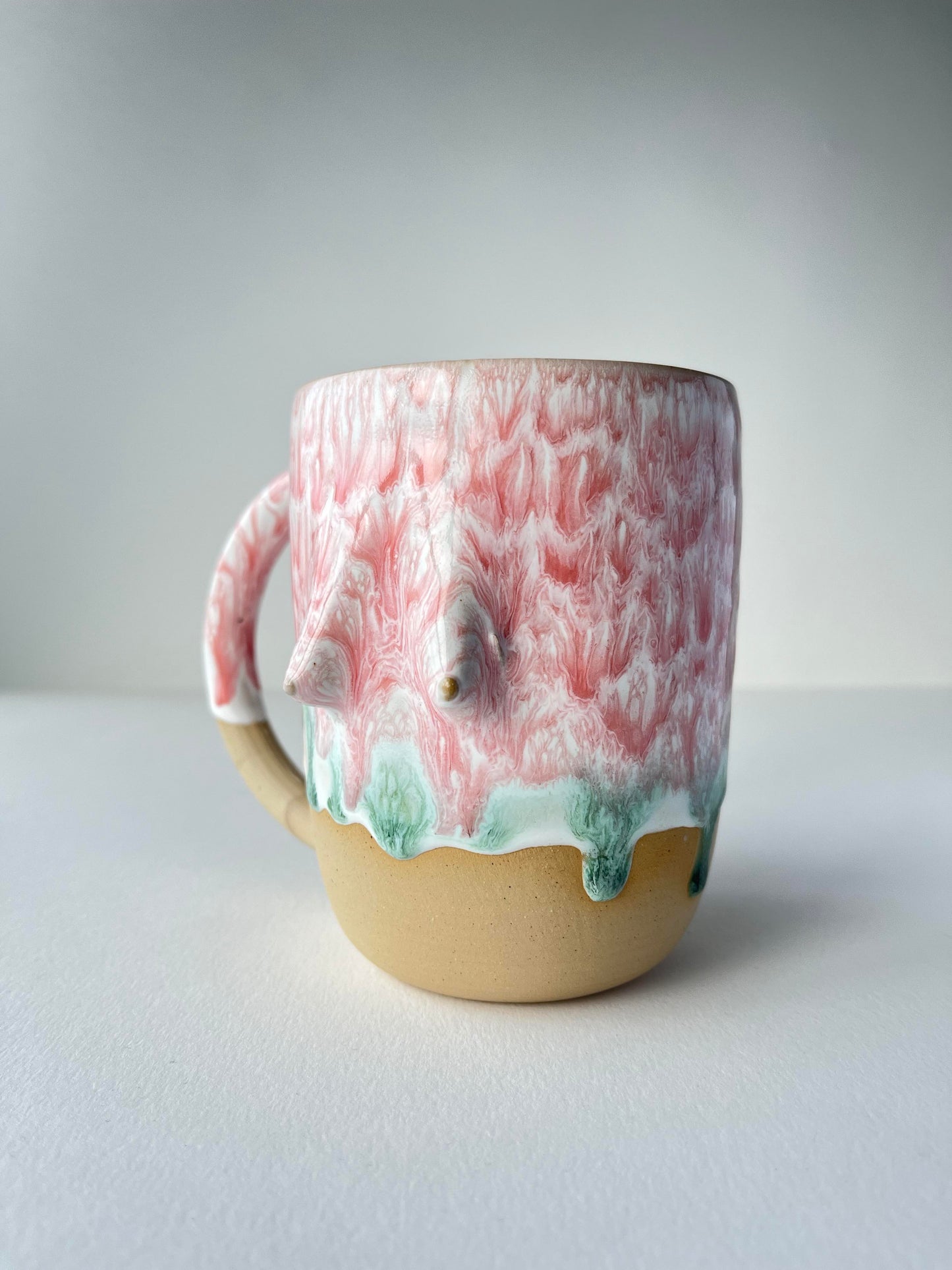"Boobie" Tasse L - in Strawberry Matcha