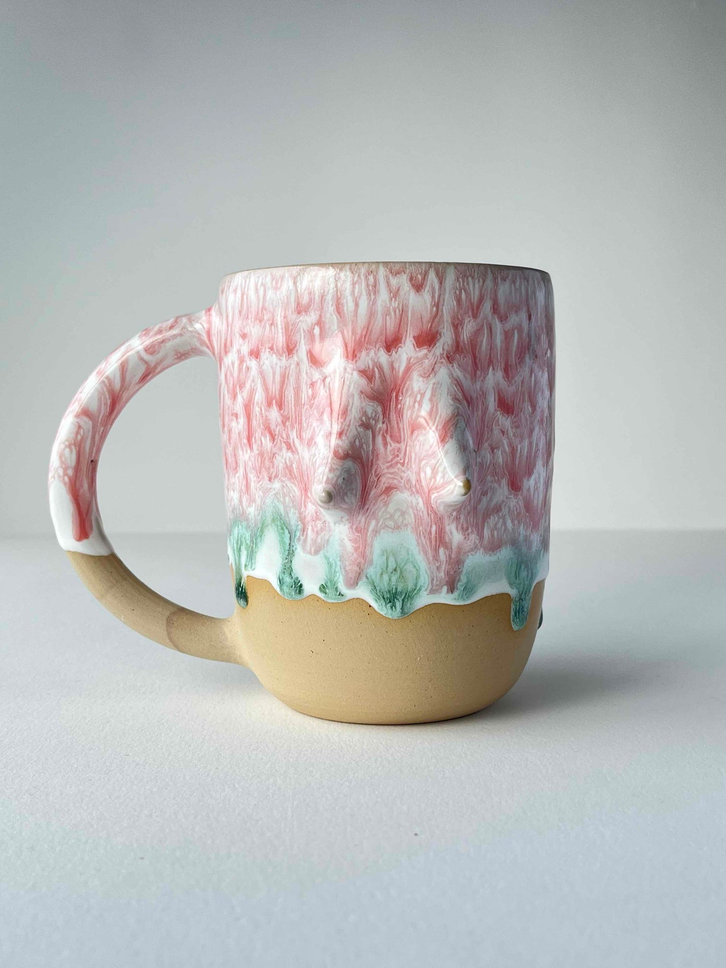 "Boobie" Tasse L - in Strawberry Matcha